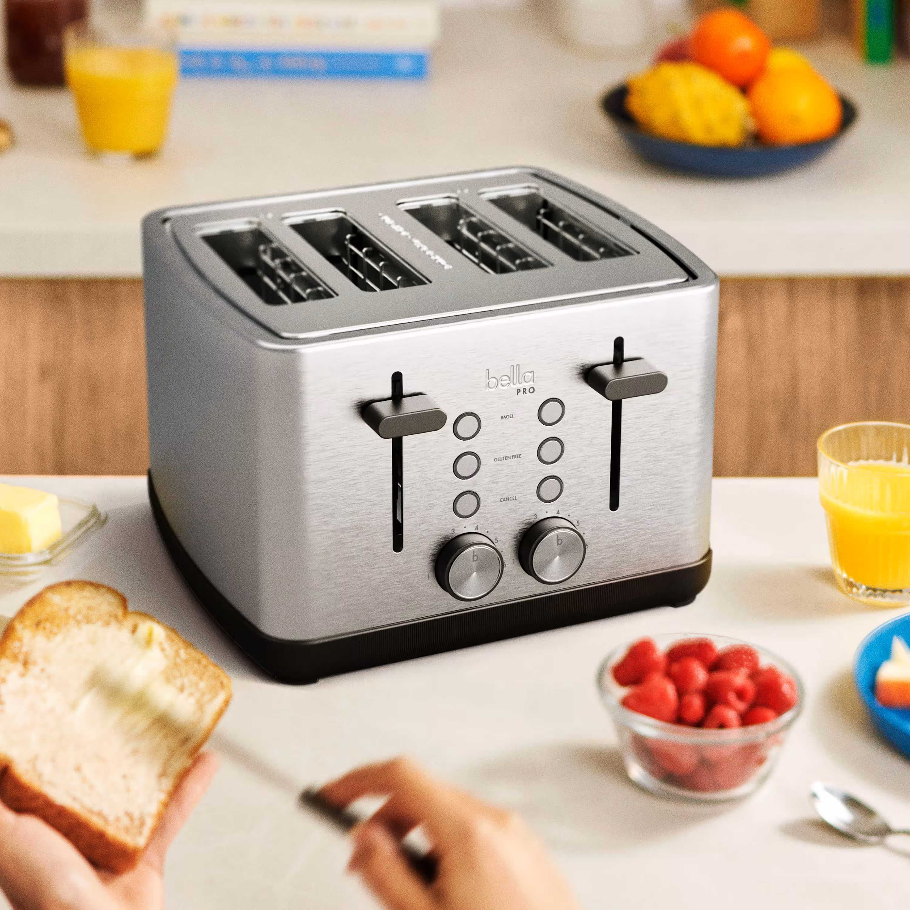 The Essential Black 2-Slice Toaster: Style Meets Function on Your Countertop